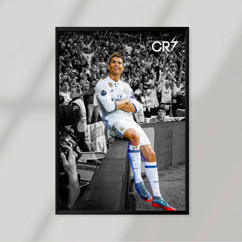 Ronaldo Celebration Poster