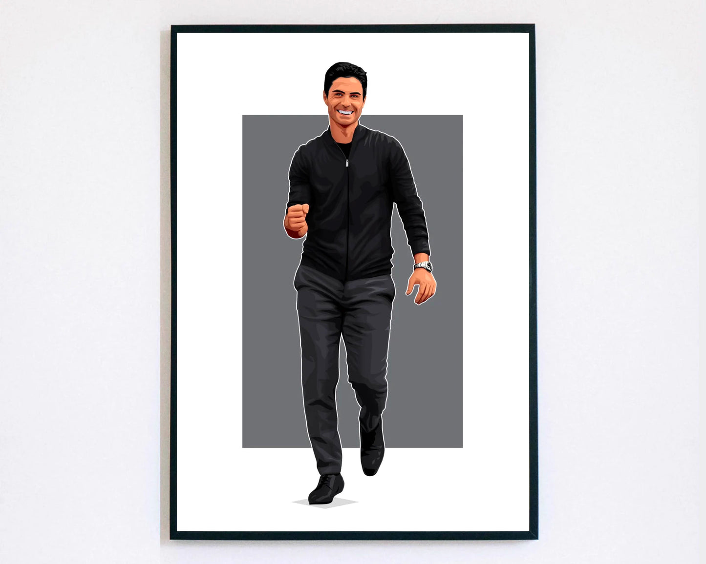 Arsenal Coach Arteta Poster