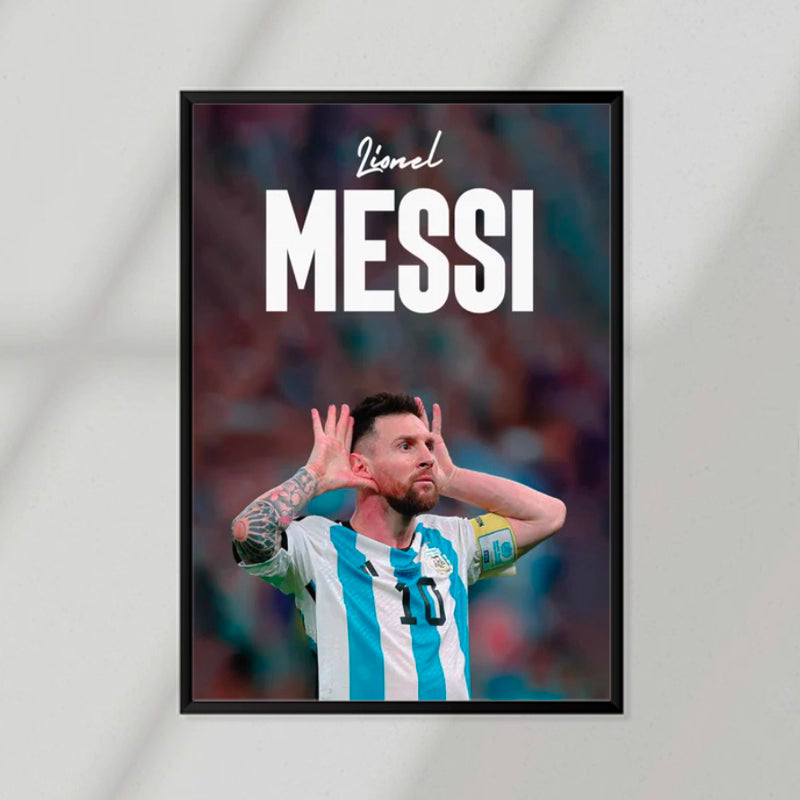Messi Celebration Poster