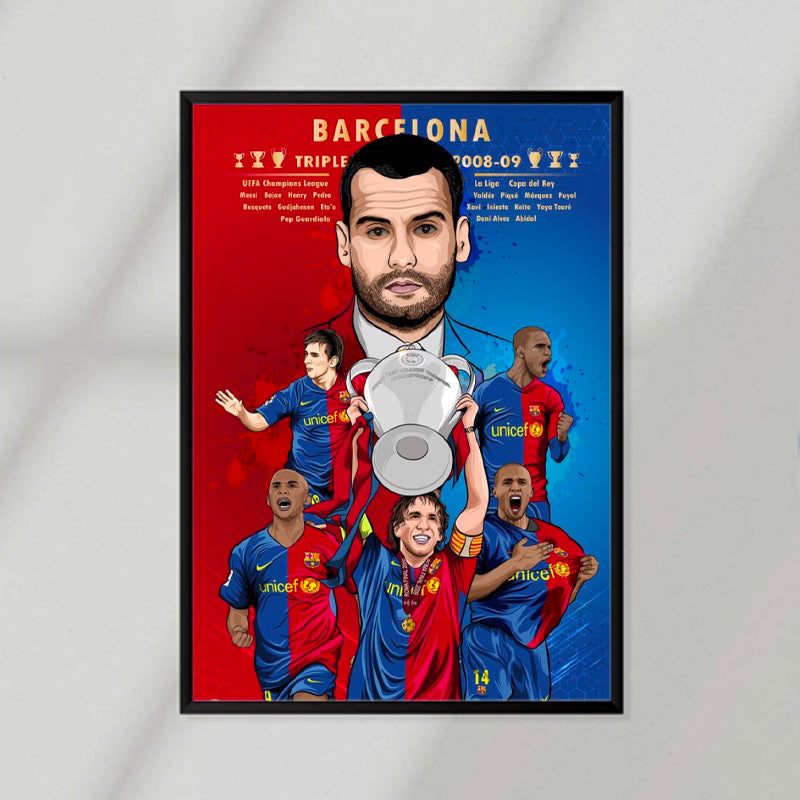 FC Barcelona 08/09 Poster