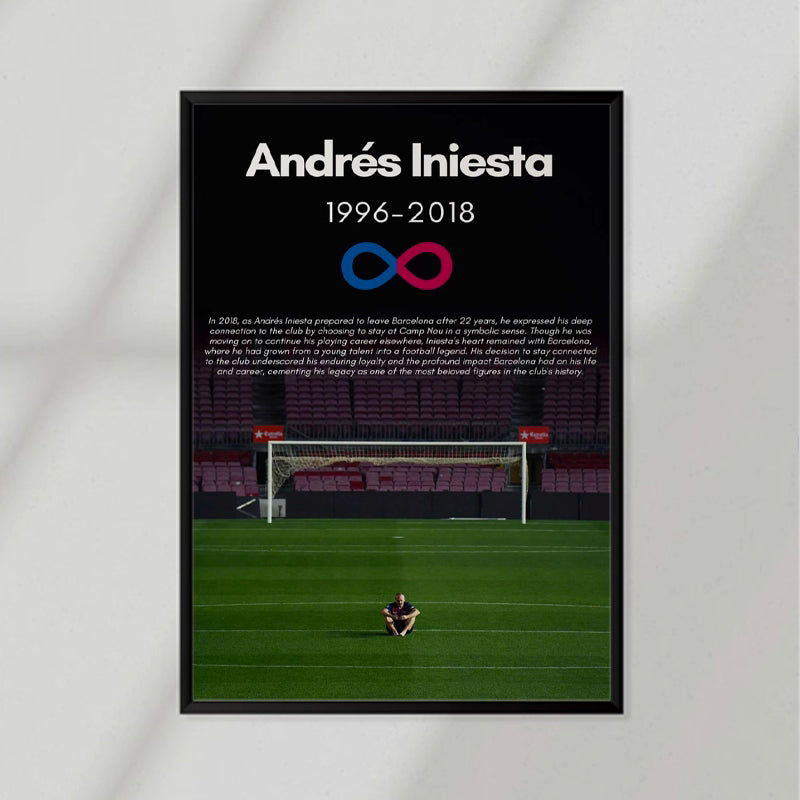 Andres Iniesta Poster