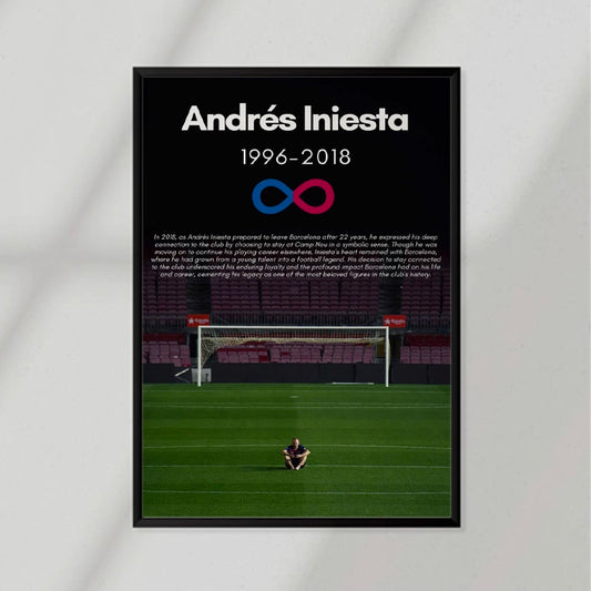 Andres Iniesta Poster