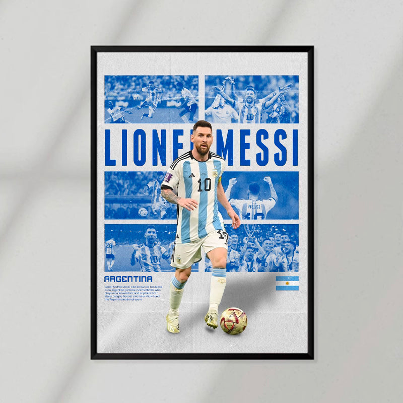 Messi Argentina Poster