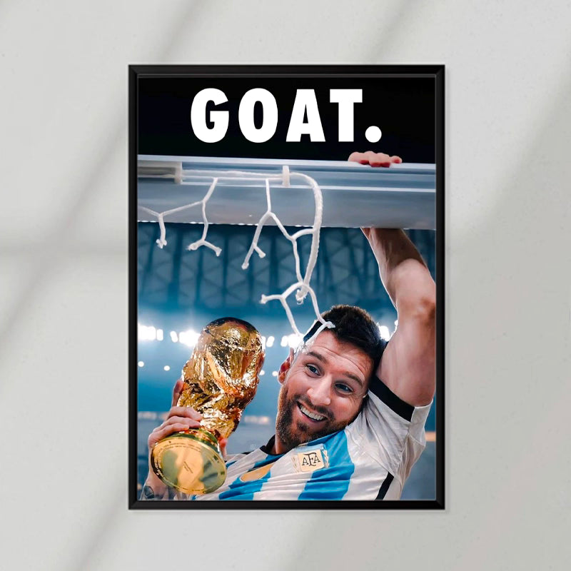 Plakat Messi WC GOAT