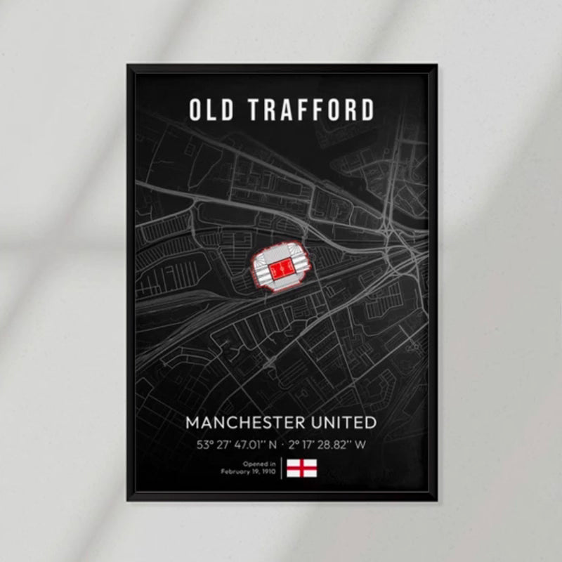 Old Trafford II Poster