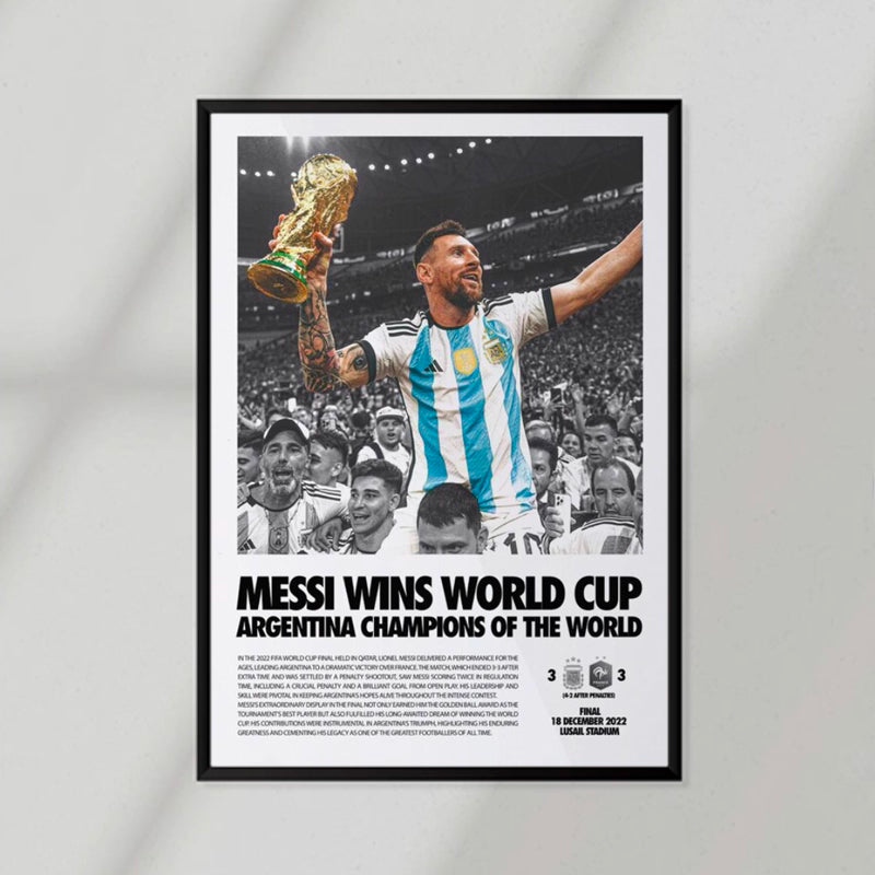 Messi Final Poster