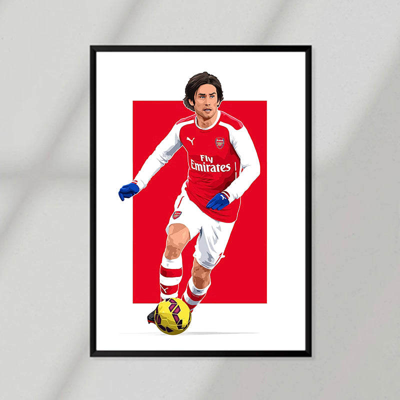 Arsenal Player Rosicky Poster