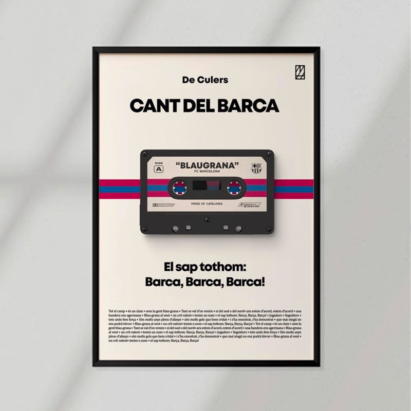 Cant Del Barca Poster