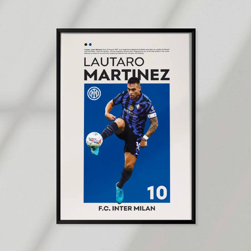 Lautaro Martinez Poster