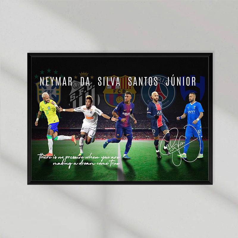 Neymar Da Silva Santos Junior Poster