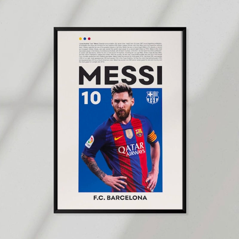 Messi III Poster