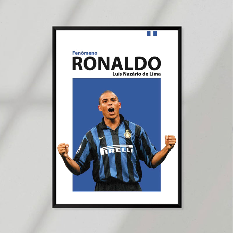 Ronaldo Fenomeno Poster