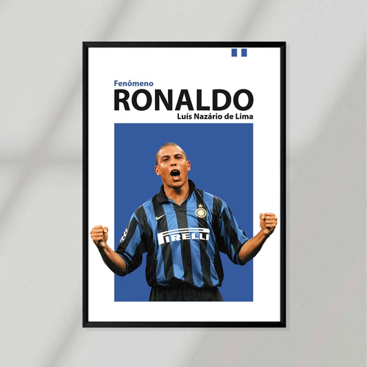 Ronaldo Fenomeno Poster