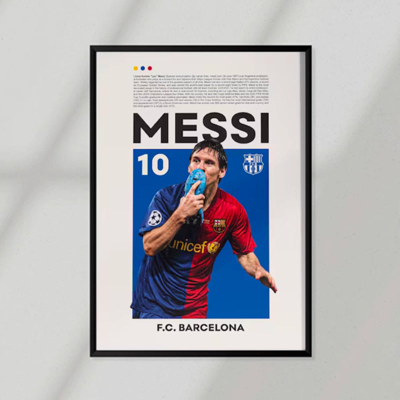 Messi IV Poster