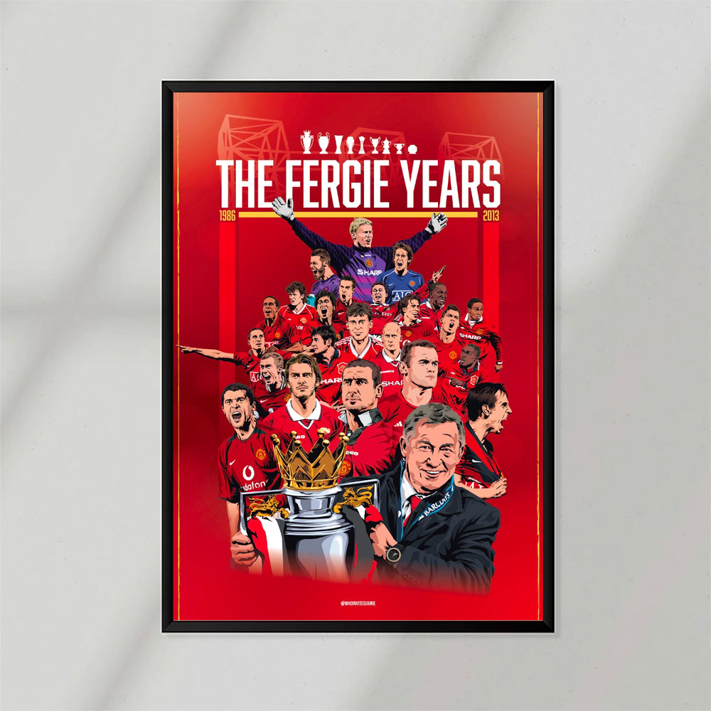 The Fergie Years Poster