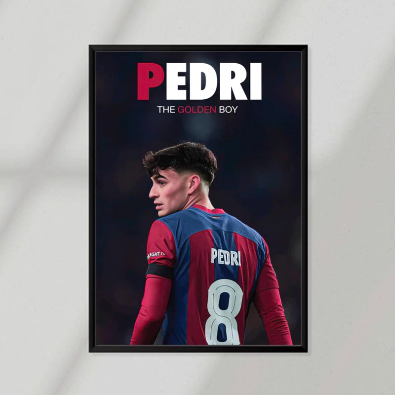 Pedri The Golden Boy Poster