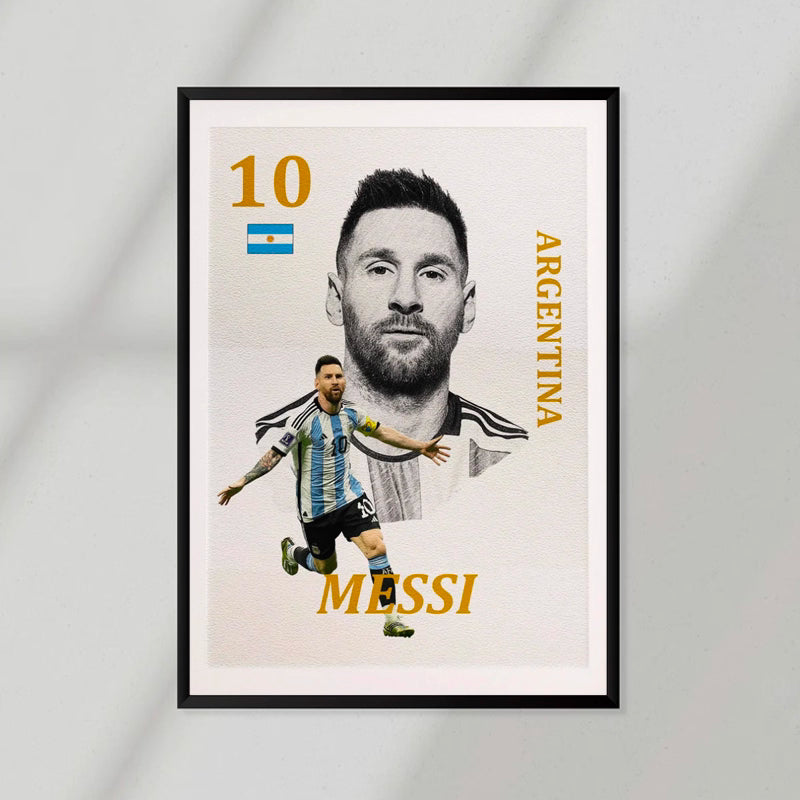 Messi Argentina Poster