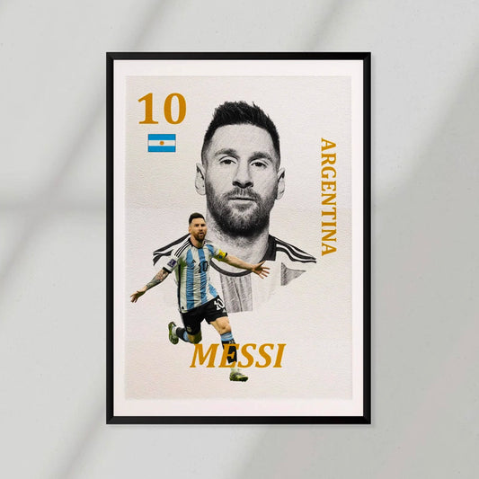Messi Argentina Poster