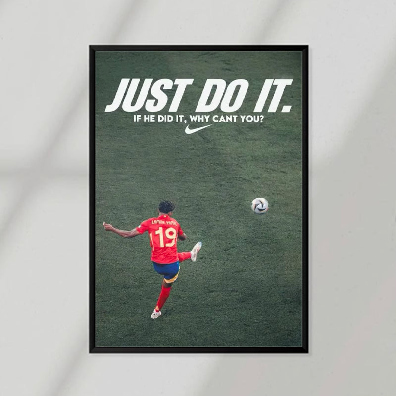 Yamal Just Do It Poster