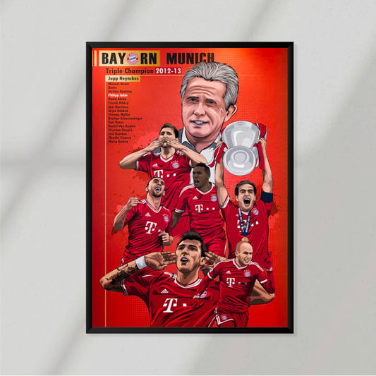 Bayern Munich 12/13 Poster