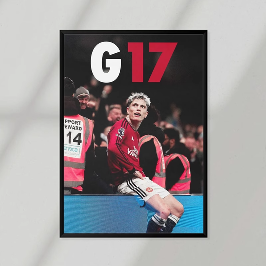 Alejandro Garnacho Poster