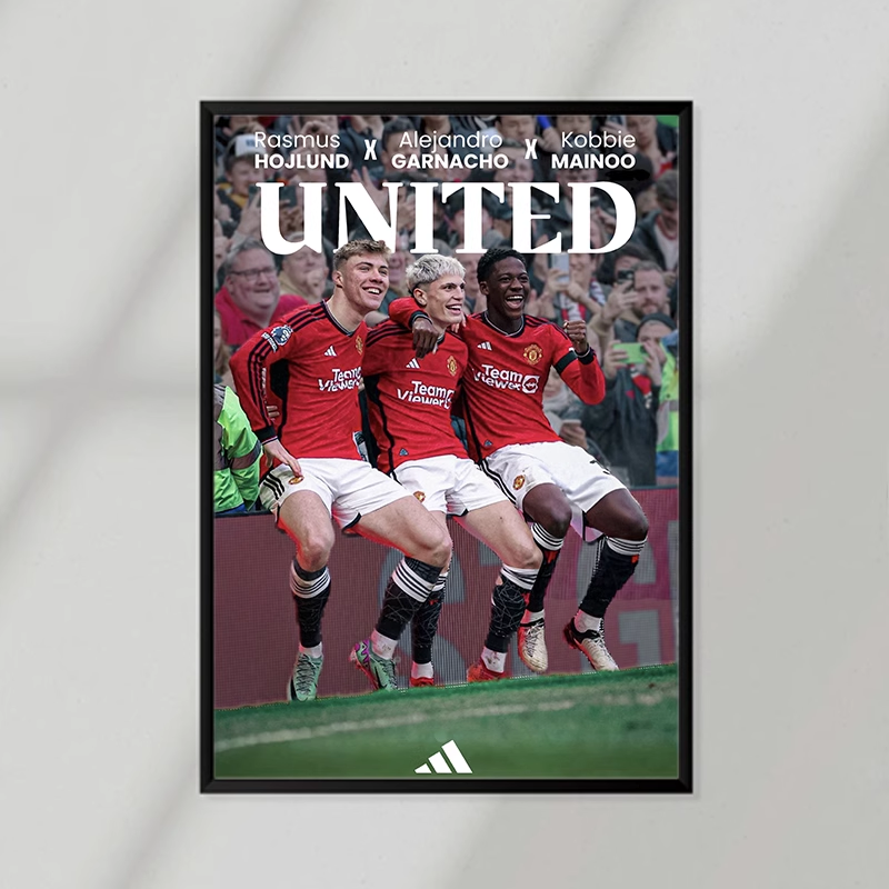 Plakat Manchester United Trio