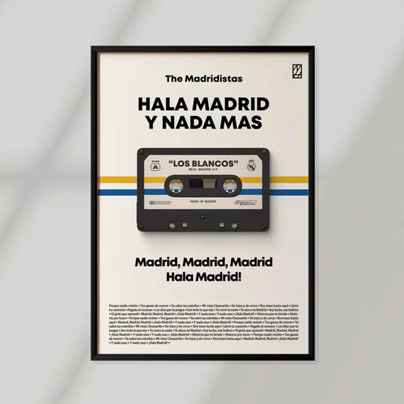 Hala Madrid Y Nada Mas Poster