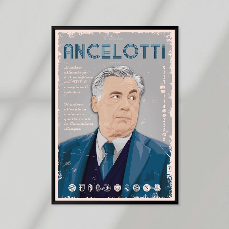 Ancelotti Poster