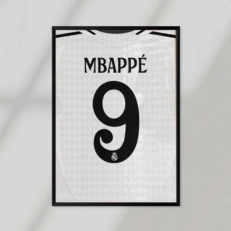 Mbappe 9 Poster