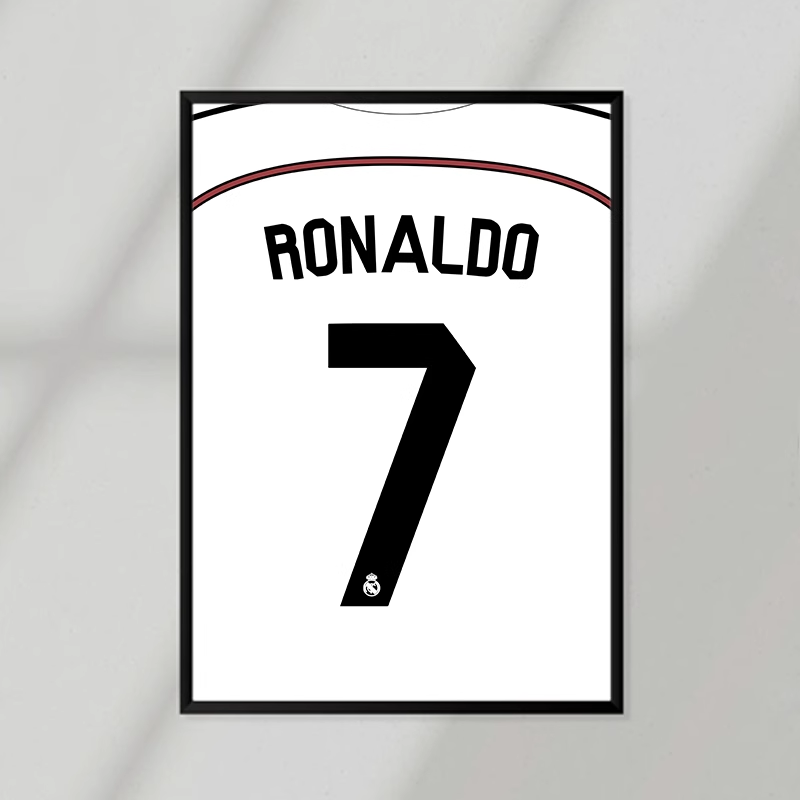 Ronaldo 7 Real Madrid Poster