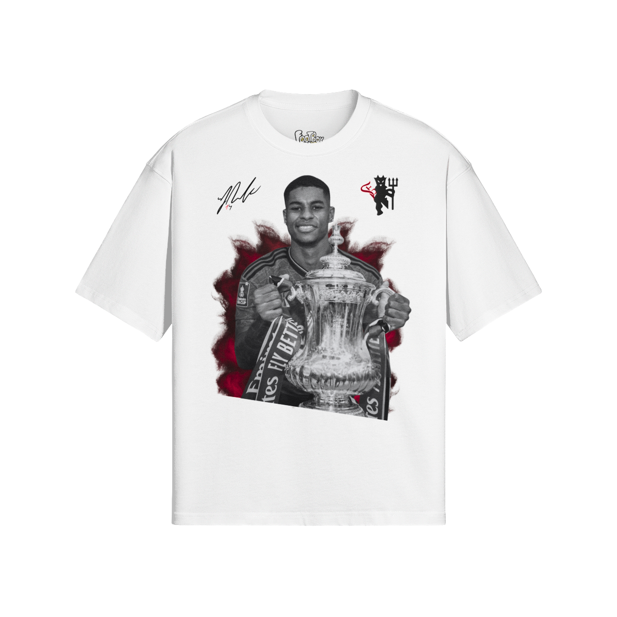 (Front Only) Rashford Camooflage Graphic Tee