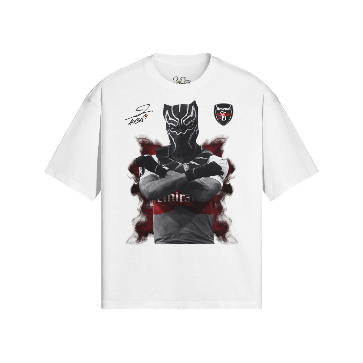 (Front Only) Aubameyang Camooflage Graphic Tee