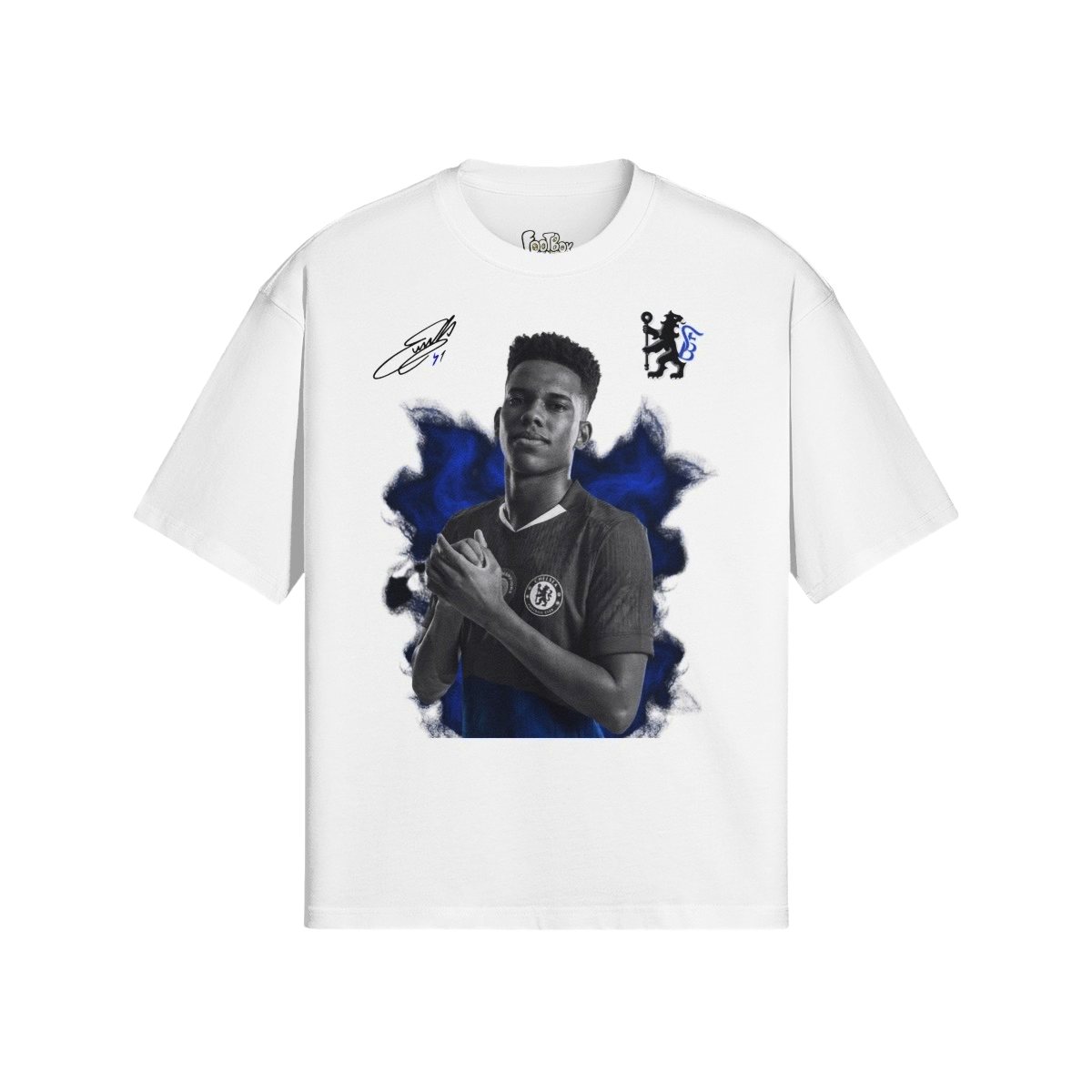 (Front Only) Estevao Camooflage Graphic Tee