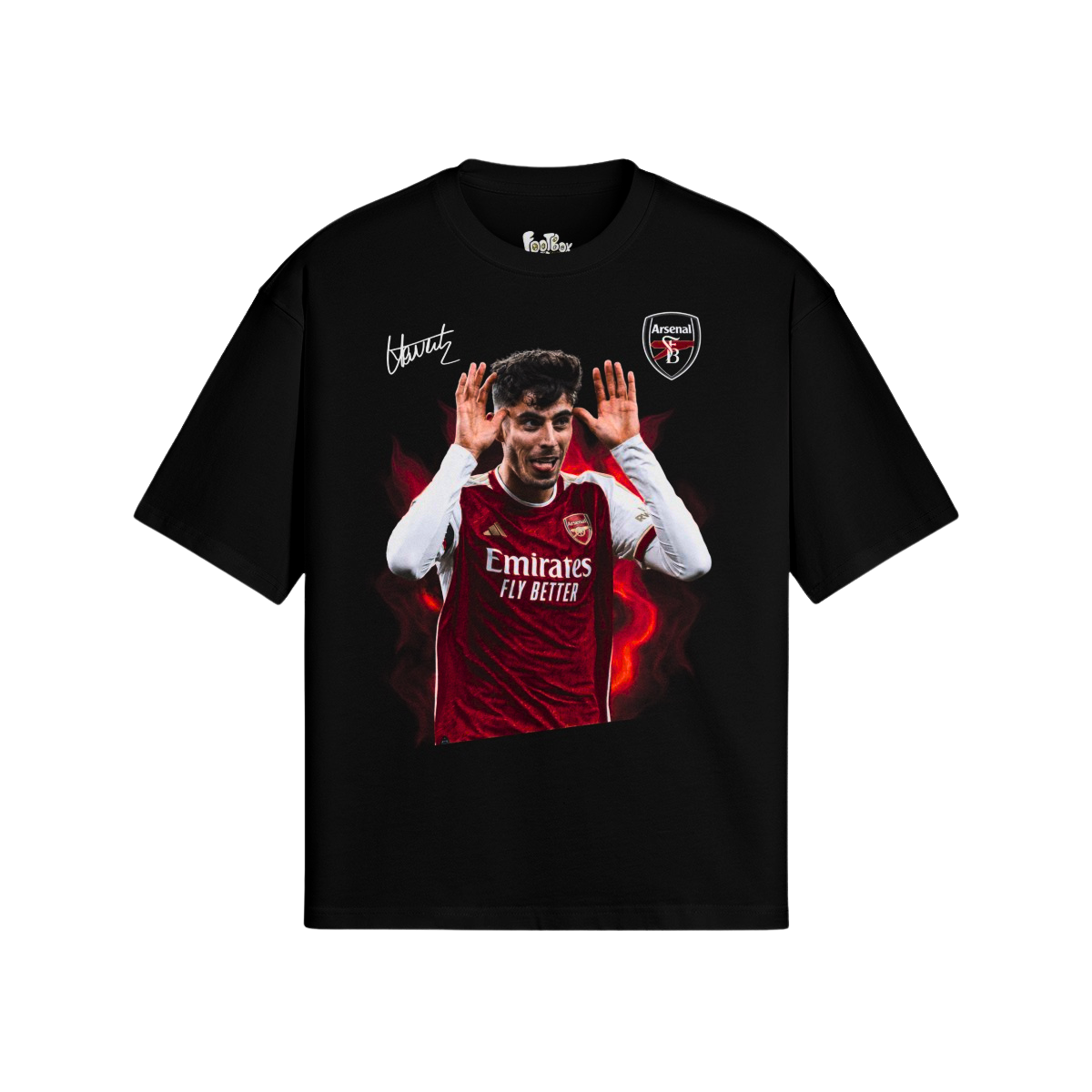 (Front Only) Havertz Camooflage Graphic Tee