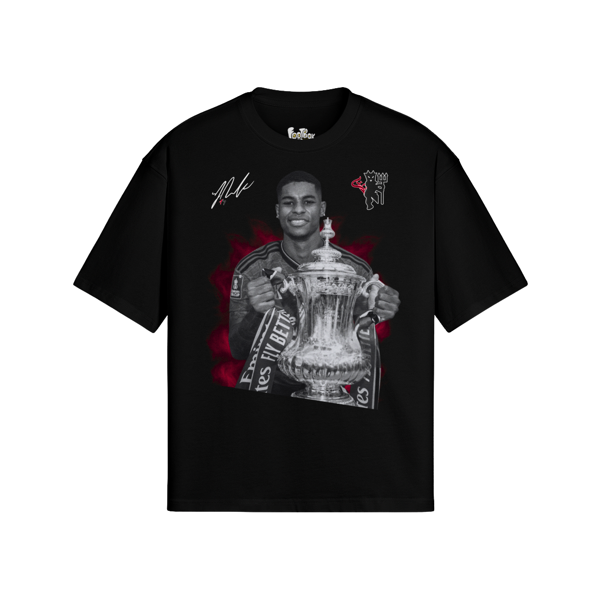 (Front Only) Rashford Camooflage Graphic Tee