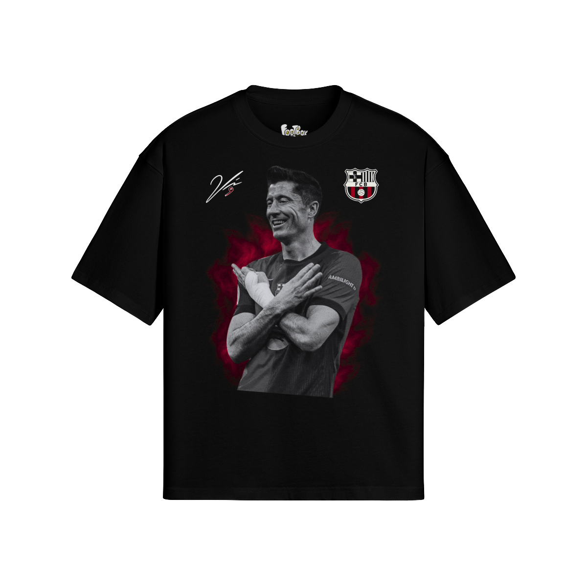 (Front Only) Lewandowski Camooflage Graphic Tee