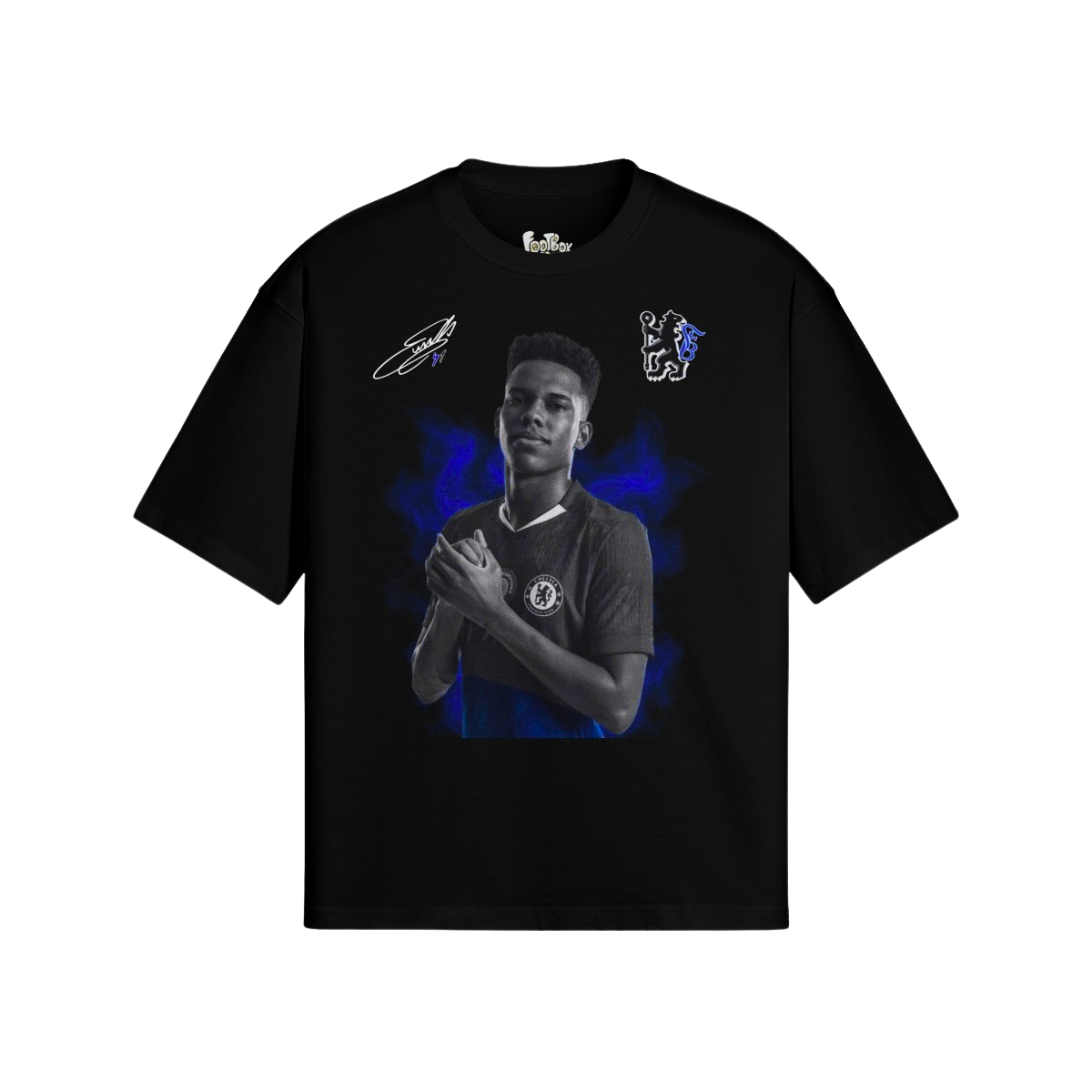 (Front Only) Estevao Camooflage Graphic Tee