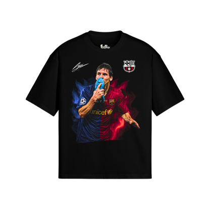(Front Only) Messi Camooflage Graphic Tee