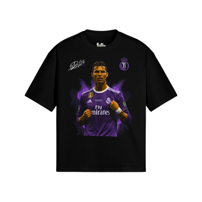 (Front Only) Ronaldo Camooflage Graphic Tee