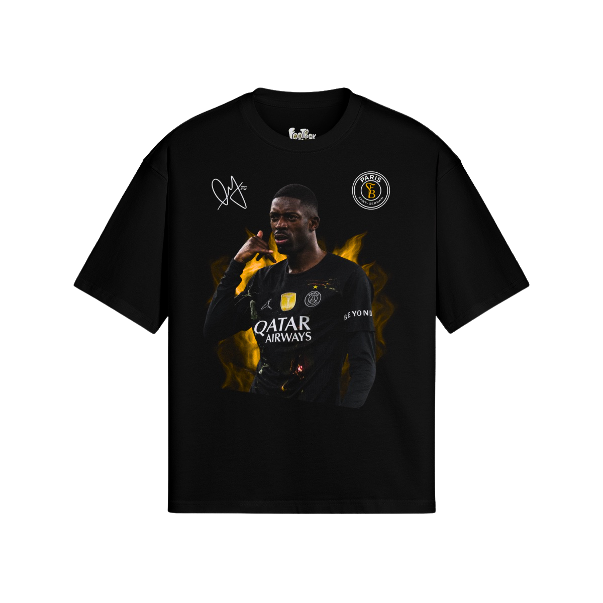 (Front Only) Dembele Camooflage Graphic Tee
