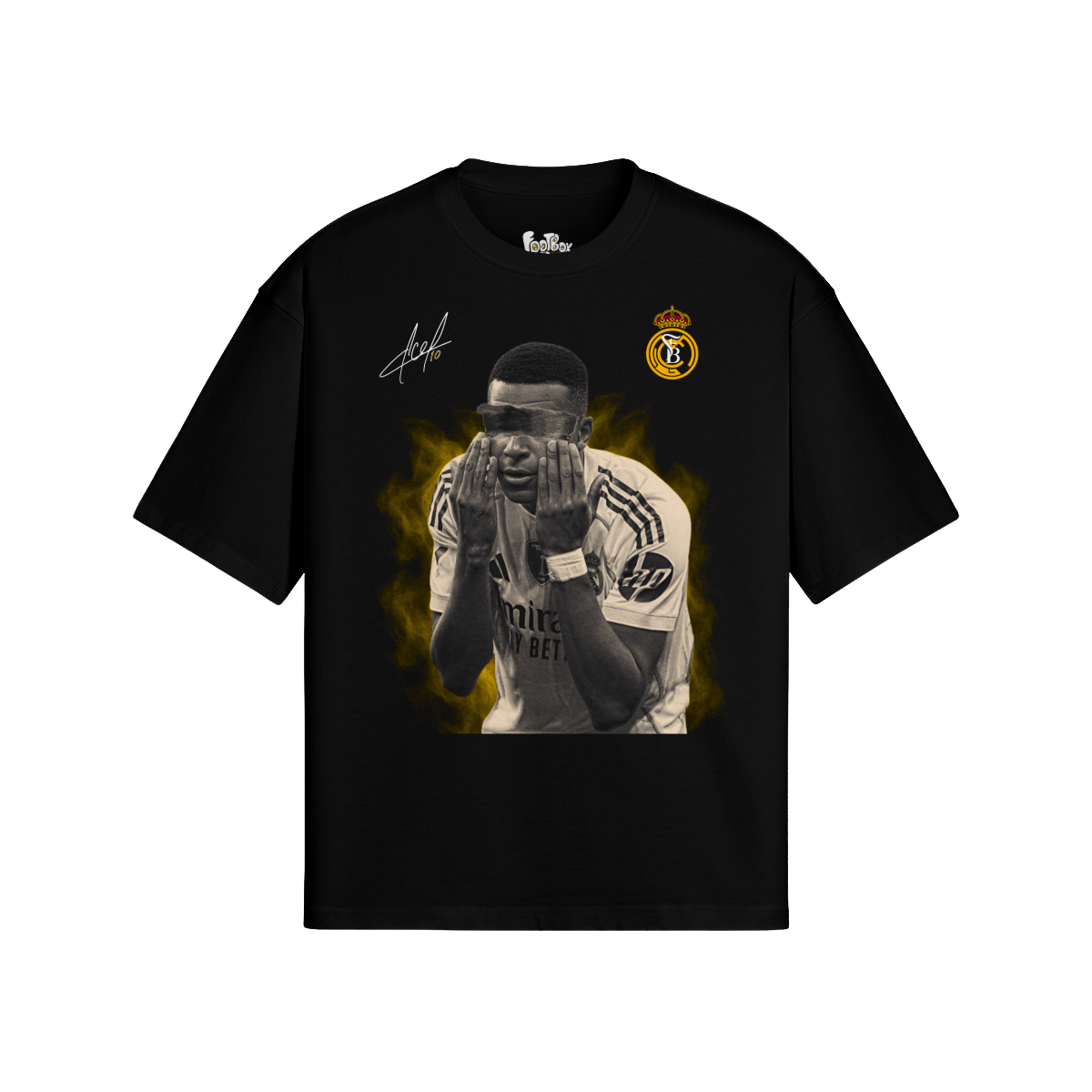 (Front Only) Mbappe Camooflage Graphic Tee