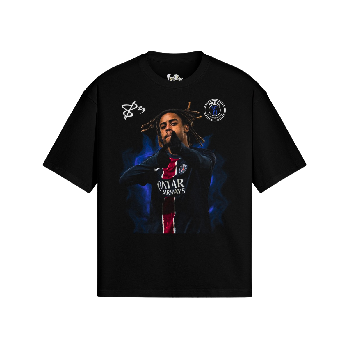 (Front Only) Barcola Camooflage Graphic Tee