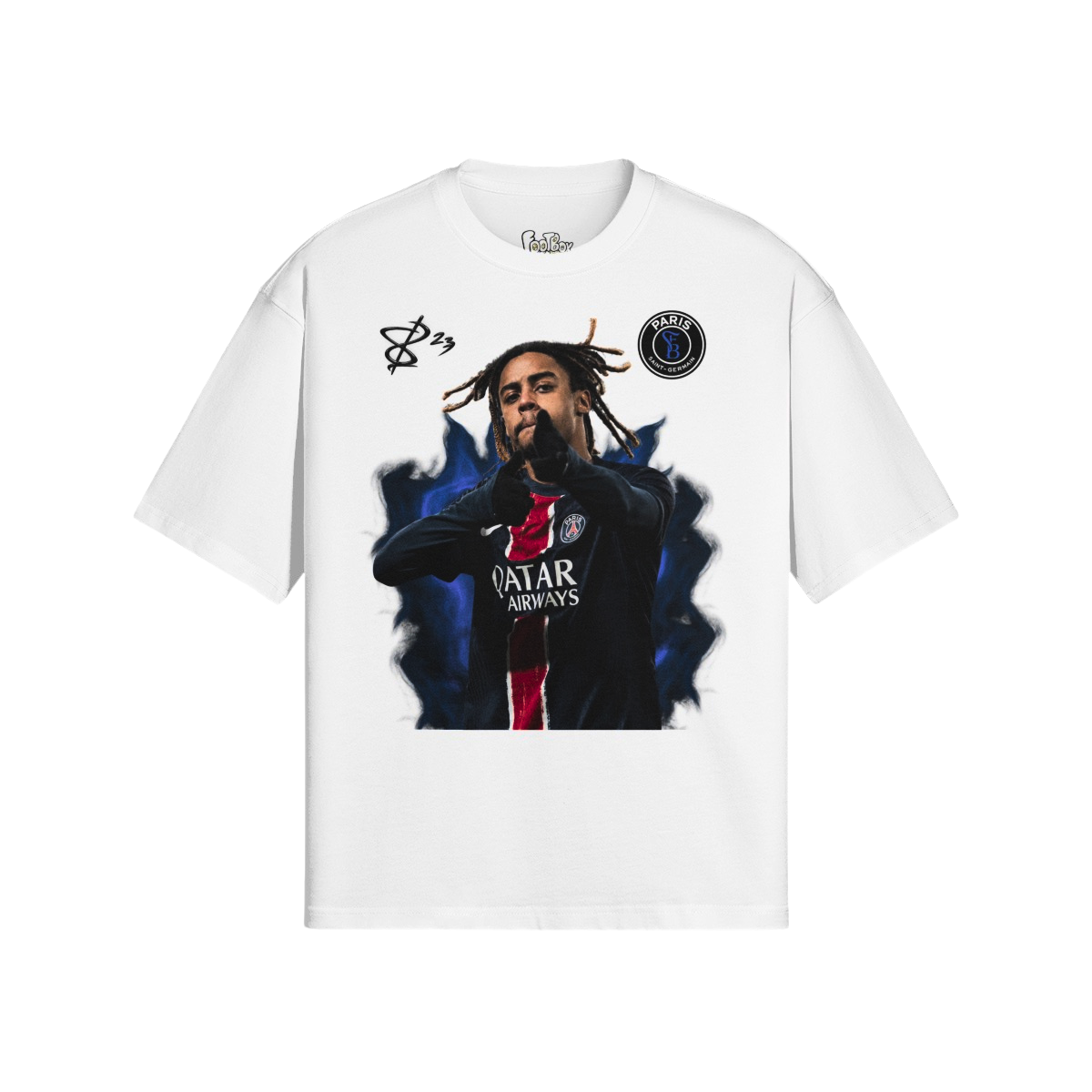 (Front Only) Barcola Camooflage Graphic Tee