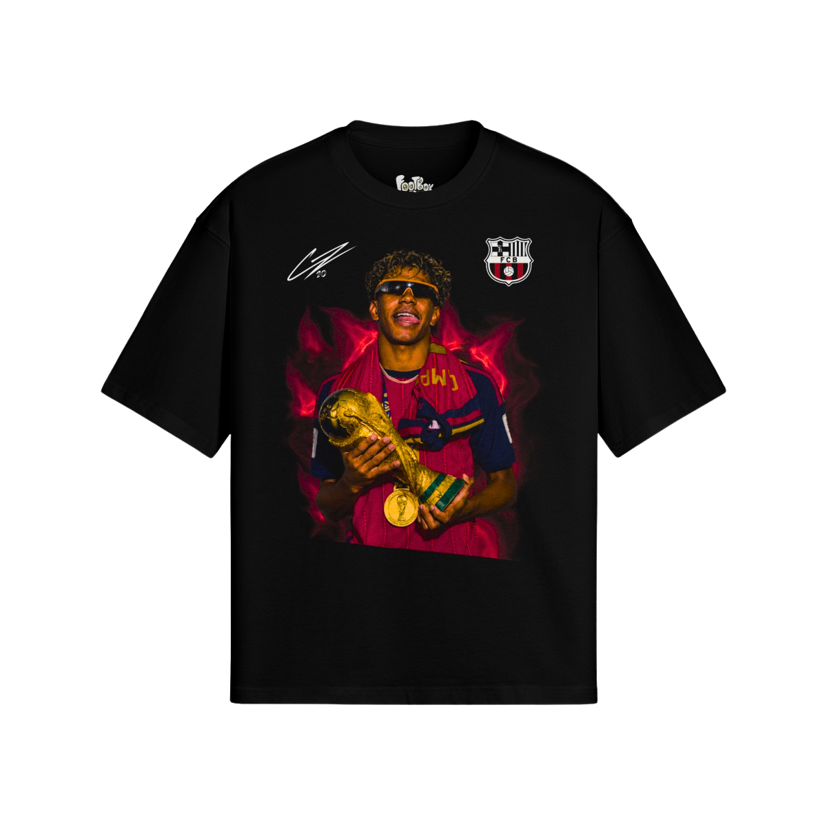 (Front Only) Yamal Camooflage Graphic Tee