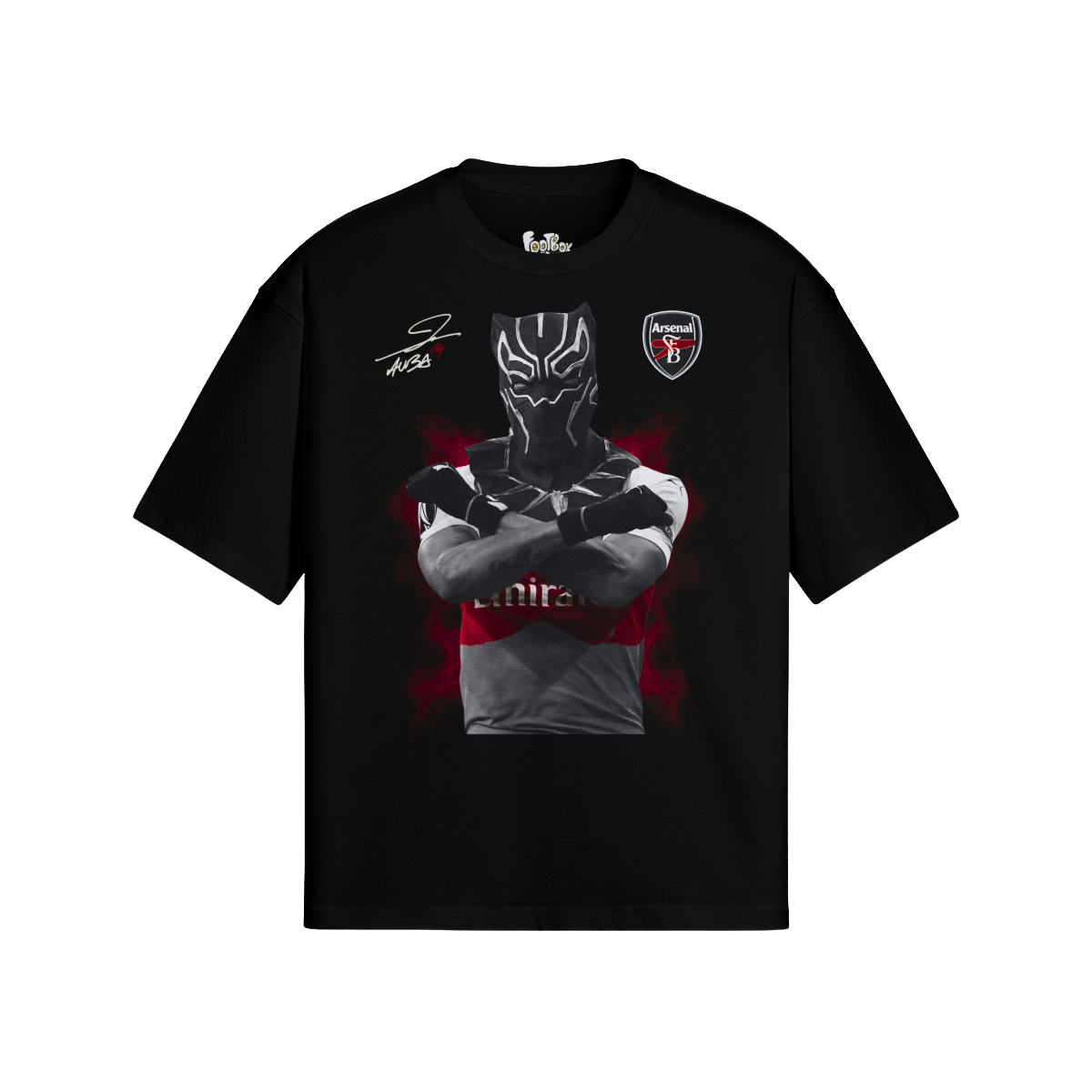 (Front Only) Aubameyang Camooflage Graphic Tee