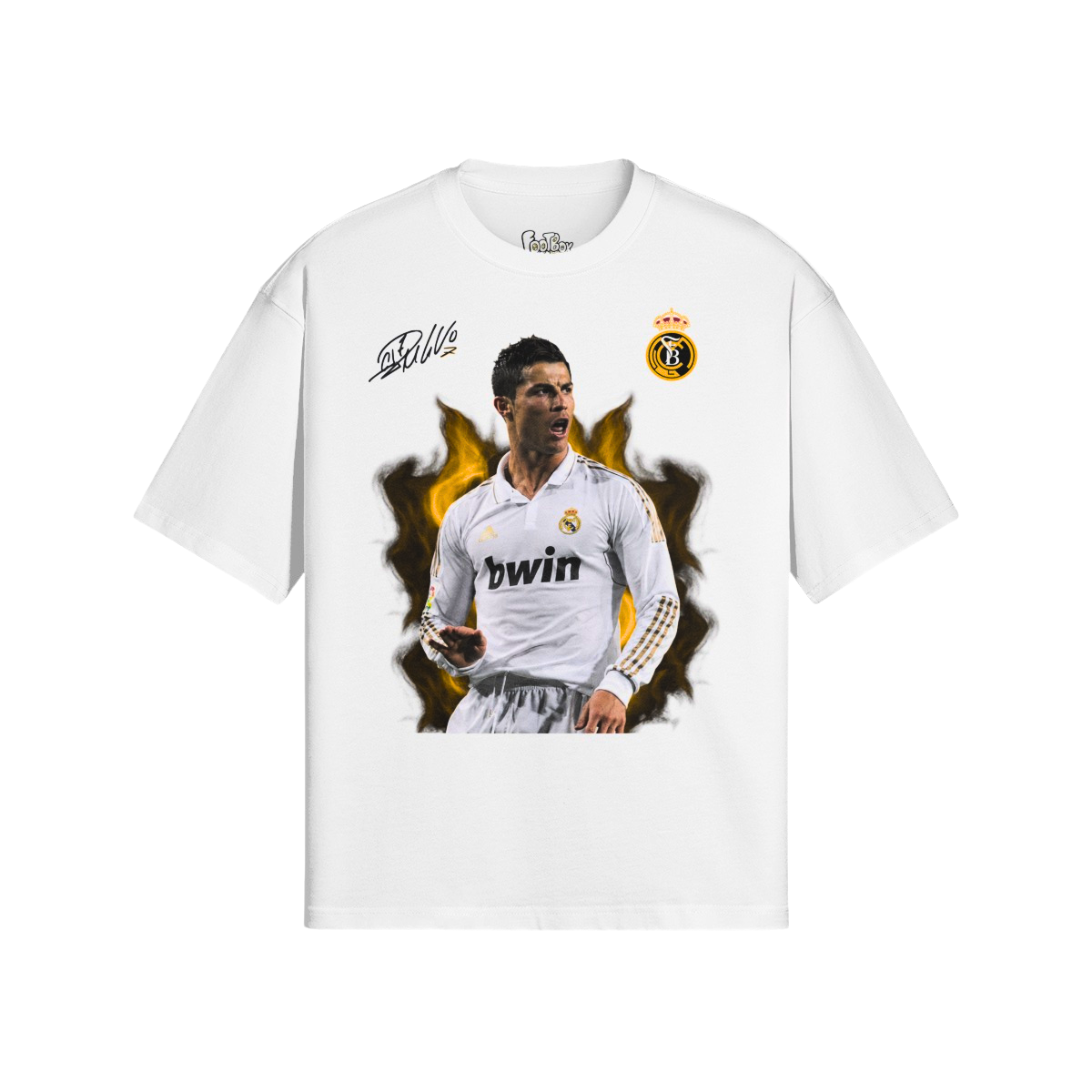 (Front Only) Ronaldo Camooflage Graphic Tee