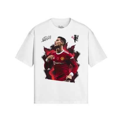 (Front Only) Cristiano Ronaldo Camooflage Graphic Tee