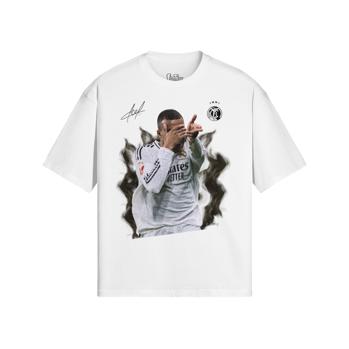 (Front Only) Mbappe Camooflage Graphic Tee