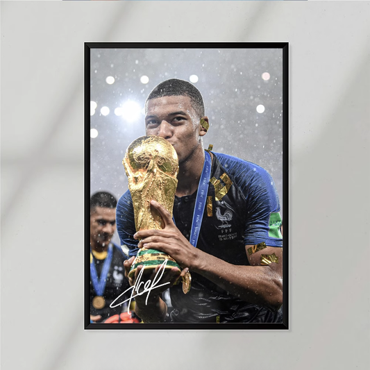 Kylian Mbappe WC Poster