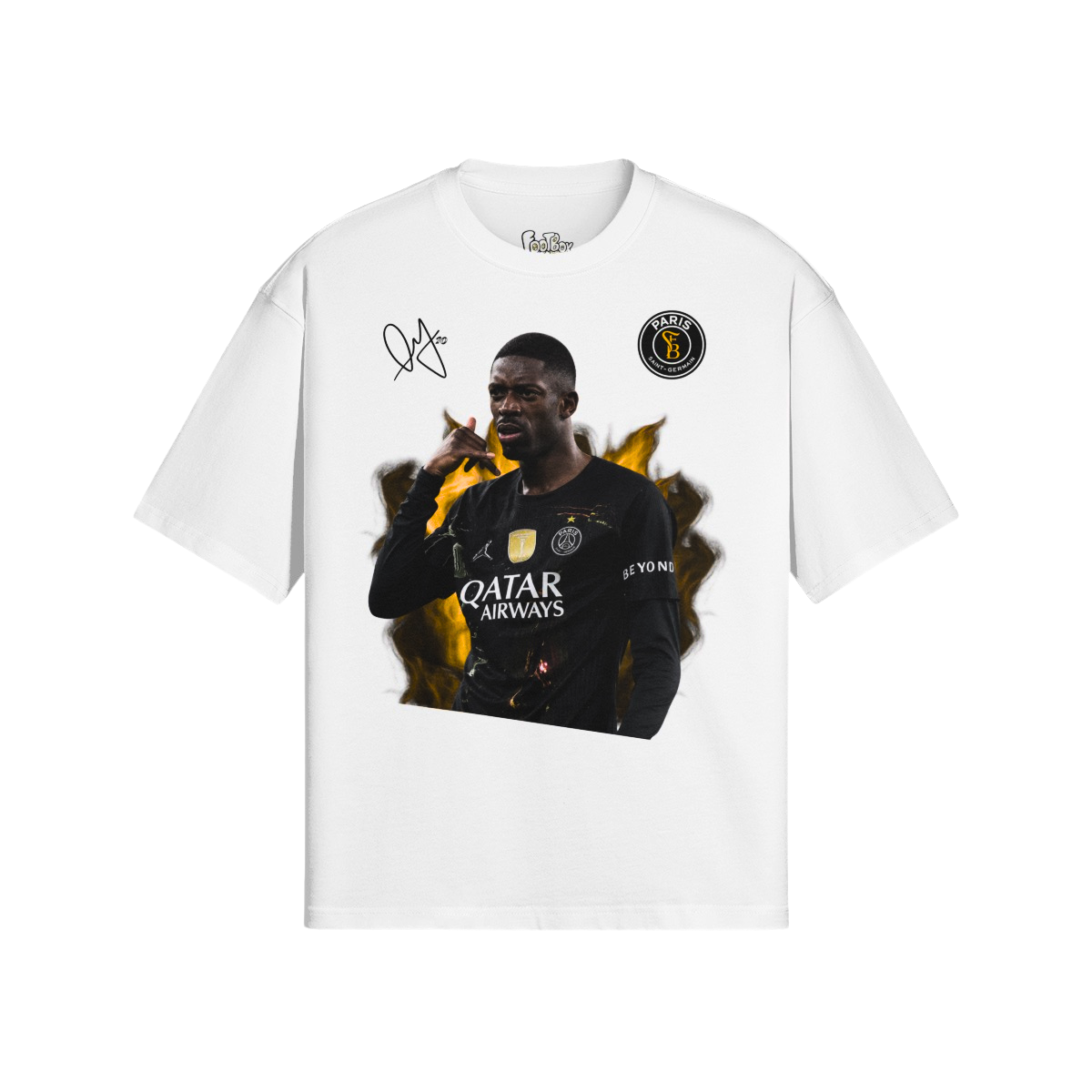 (Front Only) Dembele Camooflage Graphic Tee
